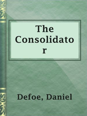 The Consolidator - ebook